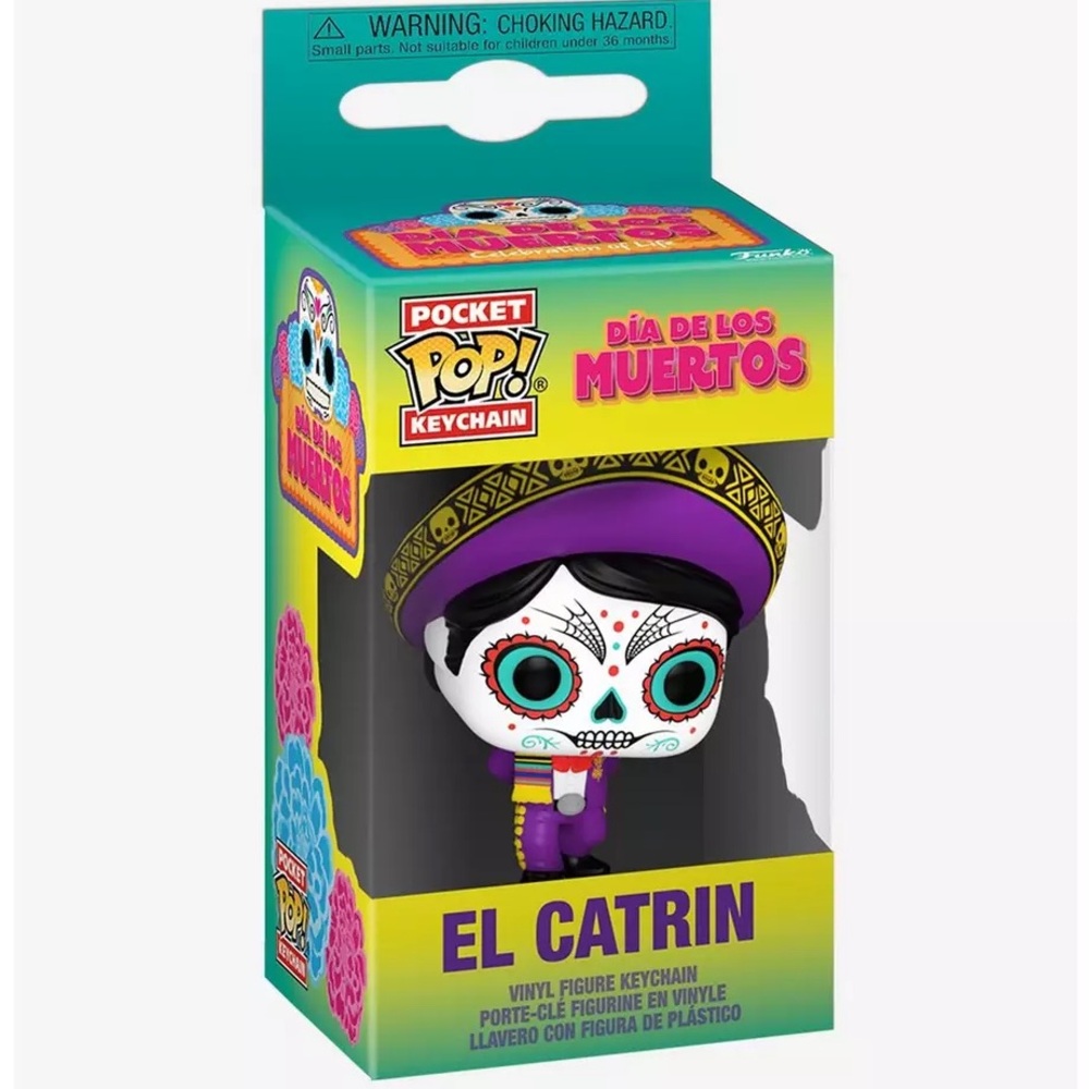 Funko Pocket Pop! Dia De Los Muertos El Catrin Vinyl Keychain